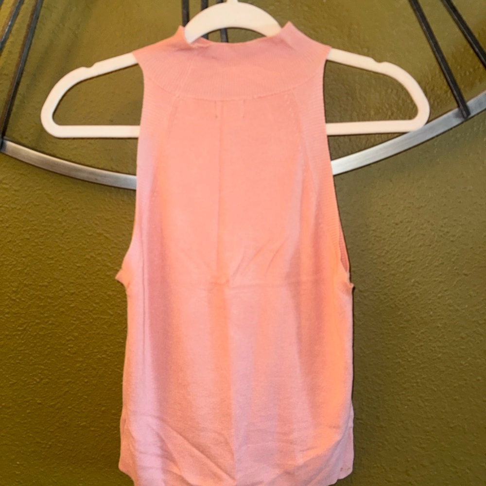 12th Tribe Soft Pink Sleeveless Tank Top